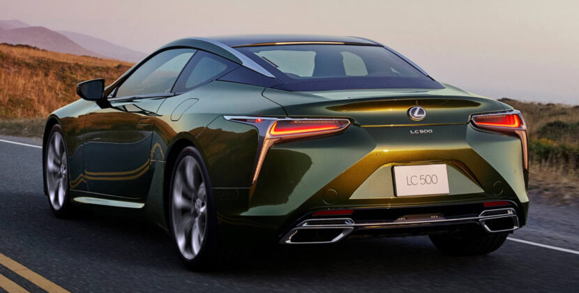 lexus-2026-lc-500-nori-green-pearl-rear
