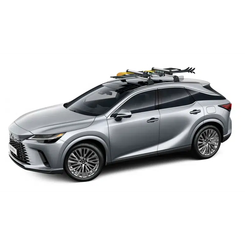 Boîte de toit et supports à ski : les accessoires Lexus qui améliorent la polyvalence