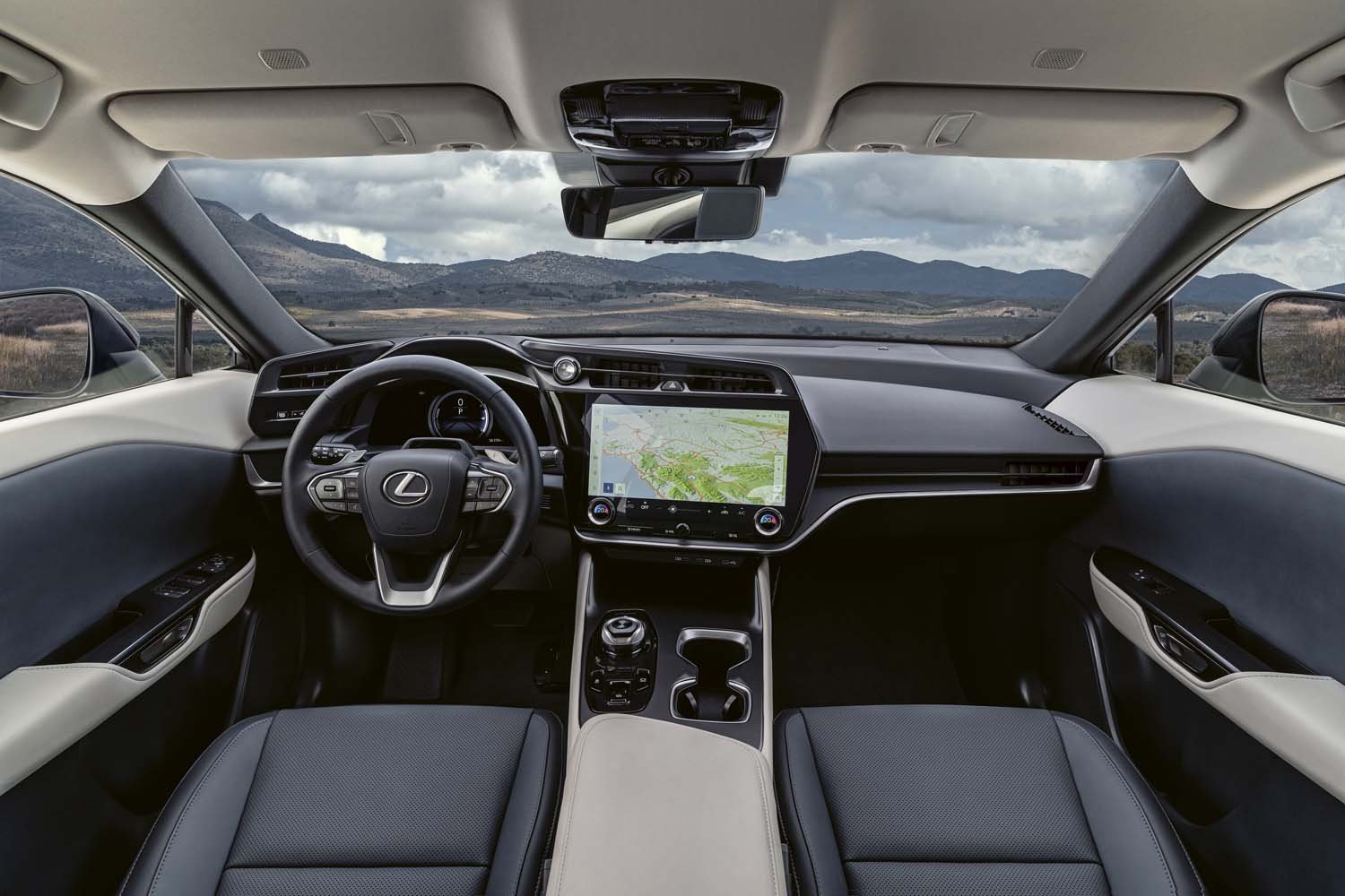 Coup d’œil au nouveau Lexus RZ 2023 électrique