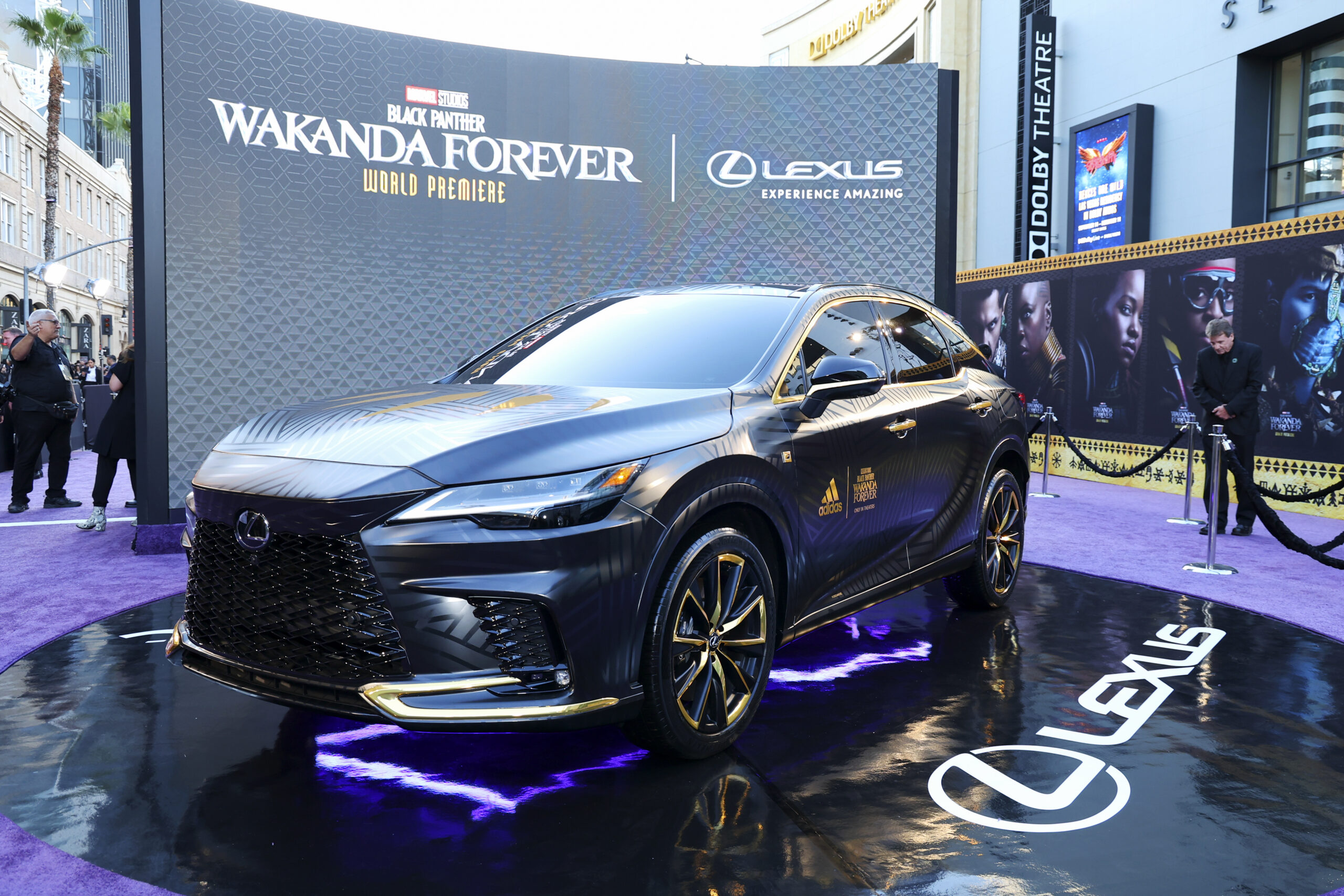 Lexus est la voiture favorite des super héros au cinéma
