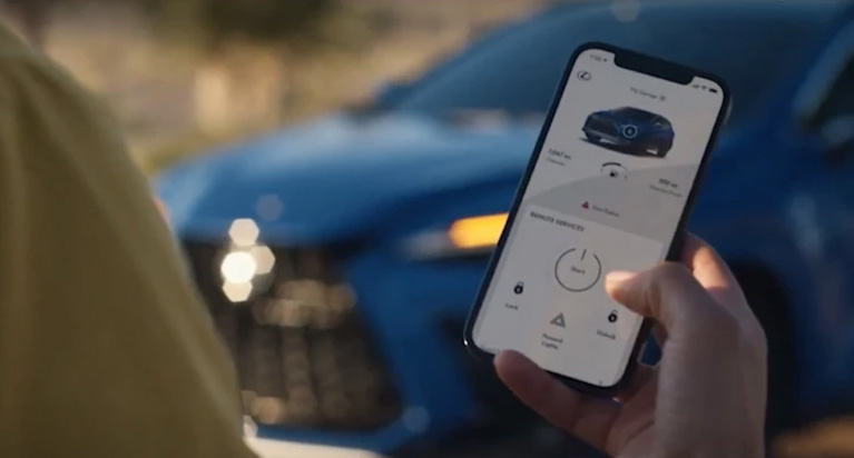 Lexus interface remote connect