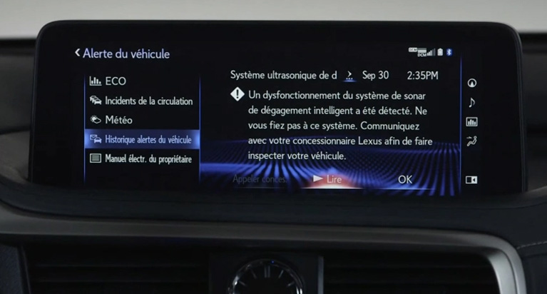 Lexus interface service connect