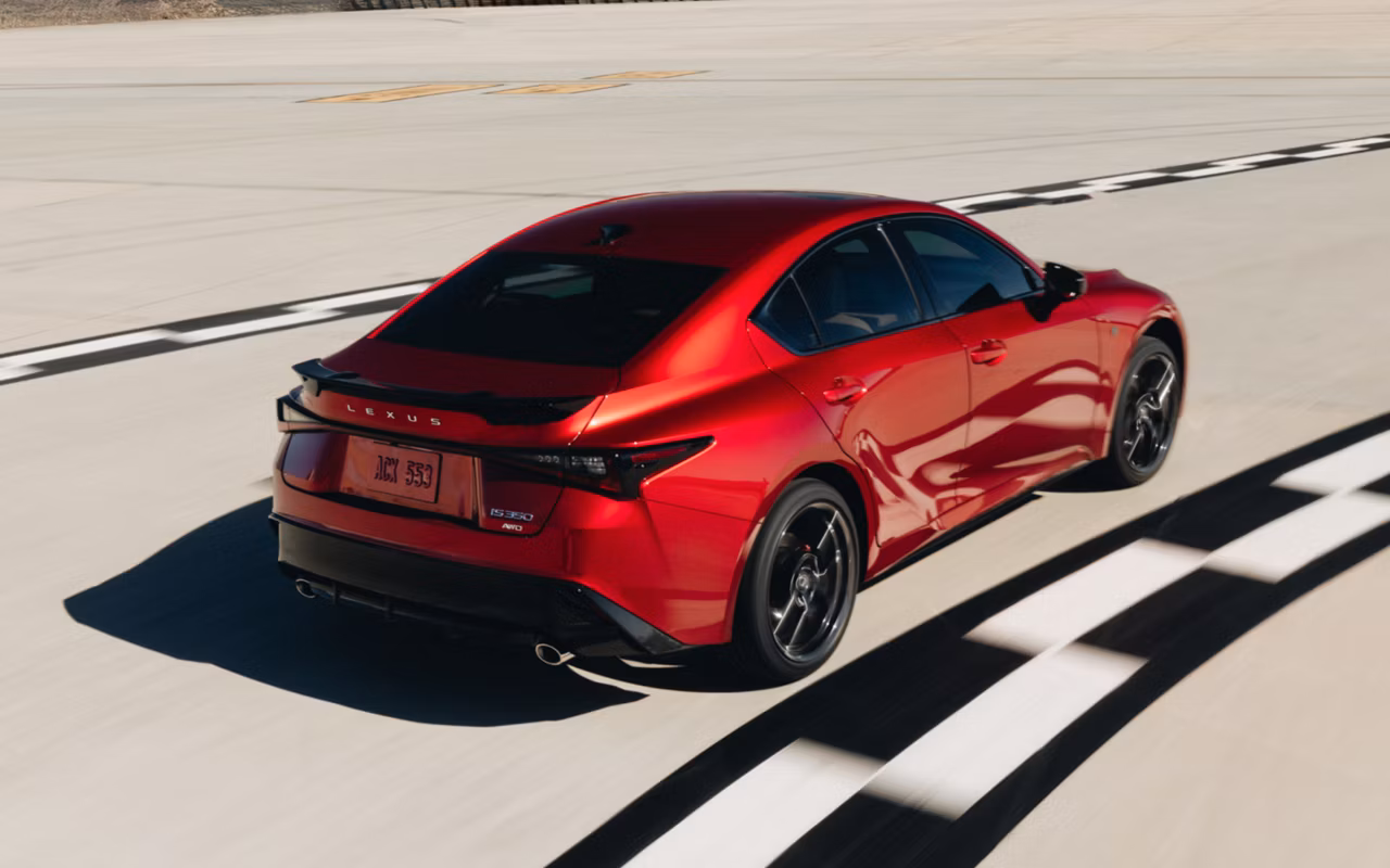 Lexus 2026 is 350 awd f sport infrared rear