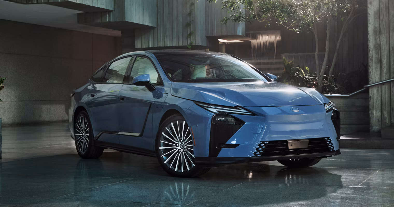 Lexus bev landing page introduction 2027 es 350e luxury plus wavelength l