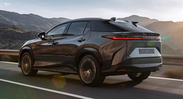 Lexus bev owners guide charging regenerative braking 2026 rz 450e luxury cloudburst grey l