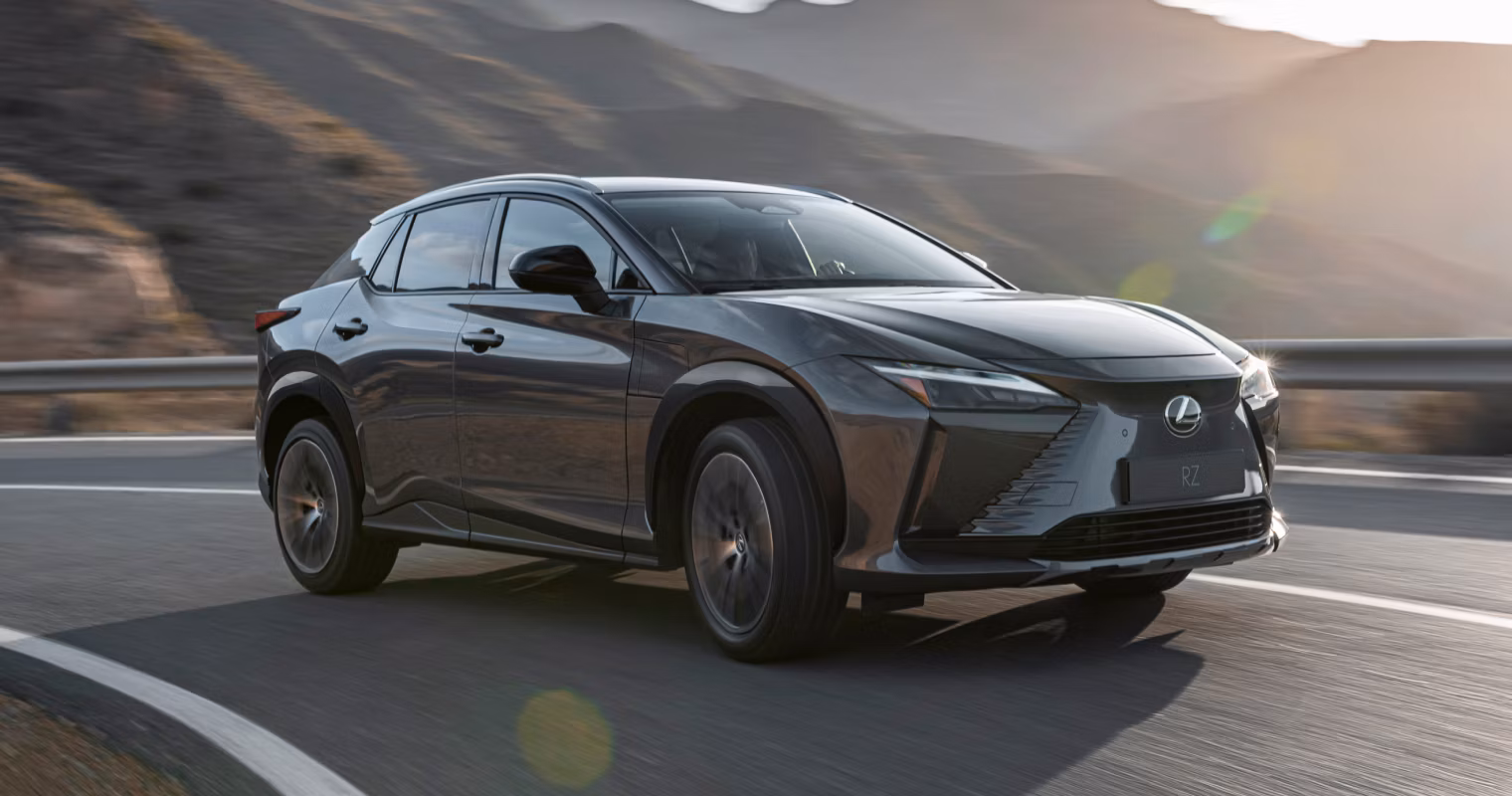 Lexus bev owners guide driving and tips hero 2026 rz 450e luxury cloudburst grey l